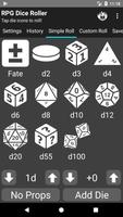 RPG Dice Roller syot layar 3