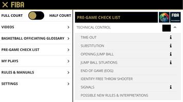 FIBA iRef Pre-Game imagem de tela 2