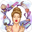 Fashion & Beauty Coloring Book