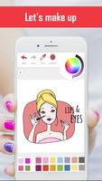Fashion & Beauty Coloring Book 截图 1