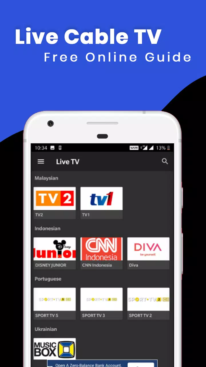 Live Cable TV All channels Free Online Guide APK for Android Download