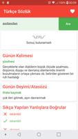 Türkçe Sözlük captura de pantalla 3