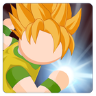stick super z : warrior shadow أيقونة