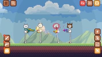 Ragdoll Playground: Fight Cats screenshot 1