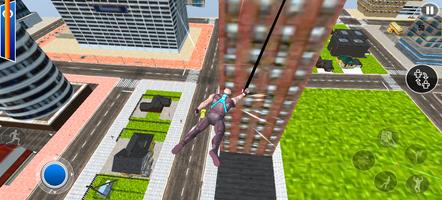 Spider Rope: Super Hero City تصوير الشاشة 2