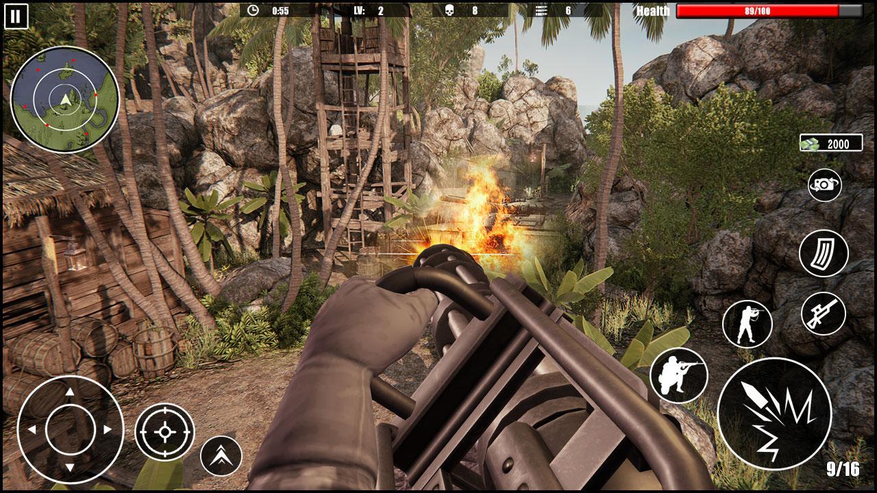 Gunner Navy War Shoot 3d First Person Shooters For Android Apk