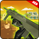 pixel 3d - 槍 罷工 戰鬥 ：槍 戰爭 射擊 APK