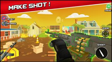 Pixel 3d Gun Strike screenshot 2