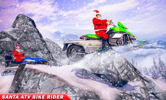 Santa Atv Snow Bike Racing ภาพหน้าจอ 3