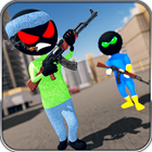 StickMan Army Counter Terrorist FPS Shooting Game Zeichen