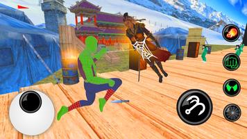 Spider Rope Hero Ninja game 3d capture d'écran 3