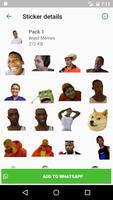 Figurinhas Memes engraçados – WAStickerApps imagem de tela 1