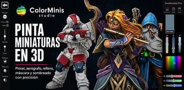 ColorMinis Estudio Pintura 3D