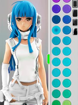 ColorMinis 3D Art Coloring & Painting Design Game 截图 9