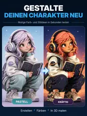 ColorMinis: 3D-Malstudio XAPK Herunterladen