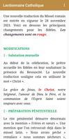 3 Schermata Lectionnaire Catholique/Bible