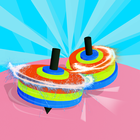 Draw Spinner 3D ikon