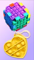 Fidget Toys Set Pop It Bubble imagem de tela 1