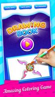 Fidget Spinner Coloring Book poster