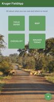 Kruger Park map & field guide Affiche
