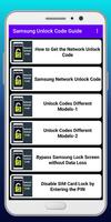 Any Samsung Unlock Code Guide screenshot 1