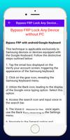 FRP Lock Bypass Android Guide Screenshot 1