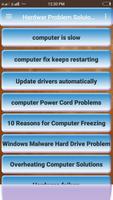 Hardware Problem And Solution Guide الملصق