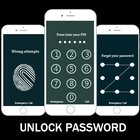Mobile Password Unlock Guide Zeichen