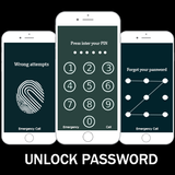 Mobile Password Unlock Guide Zeichen