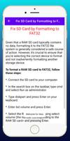 SD Card Repair Format Guide poster