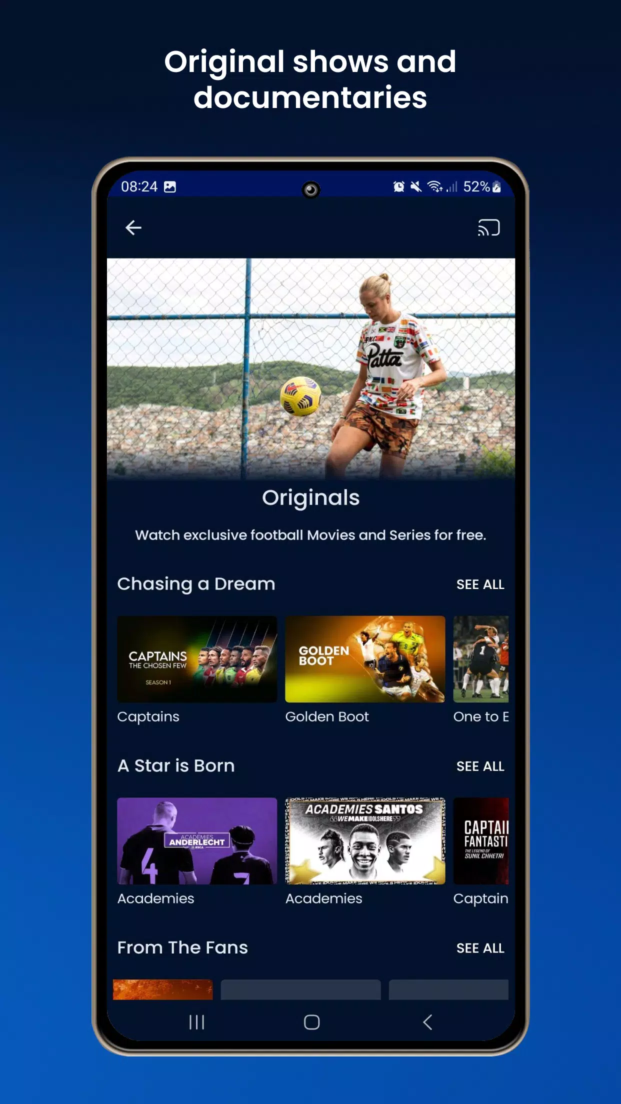 FIFA+ for Android - Download the APK from Uptodown