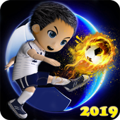 Dream League Cup 2019 WM-Fußballspiel Zeichen