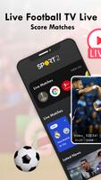 Football live TV App Plakat
