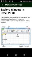 Learn MS Excel (Basic & Advanc capture d'écran 1