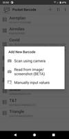 Pocket Barcode Screenshot 1