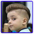 Modelo de corte de cabelo de criança