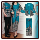 Couple Batik Modèle De Vêtemen APK