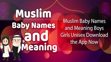 Muslim Baby Names and Meaning Plakat