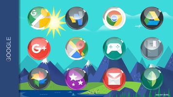 Arcryste Icon Pack اسکرین شاٹ 3