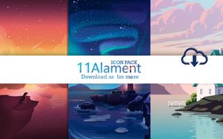 11Alament Icon Pack (No Ads!) ภาพหน้าจอ 3