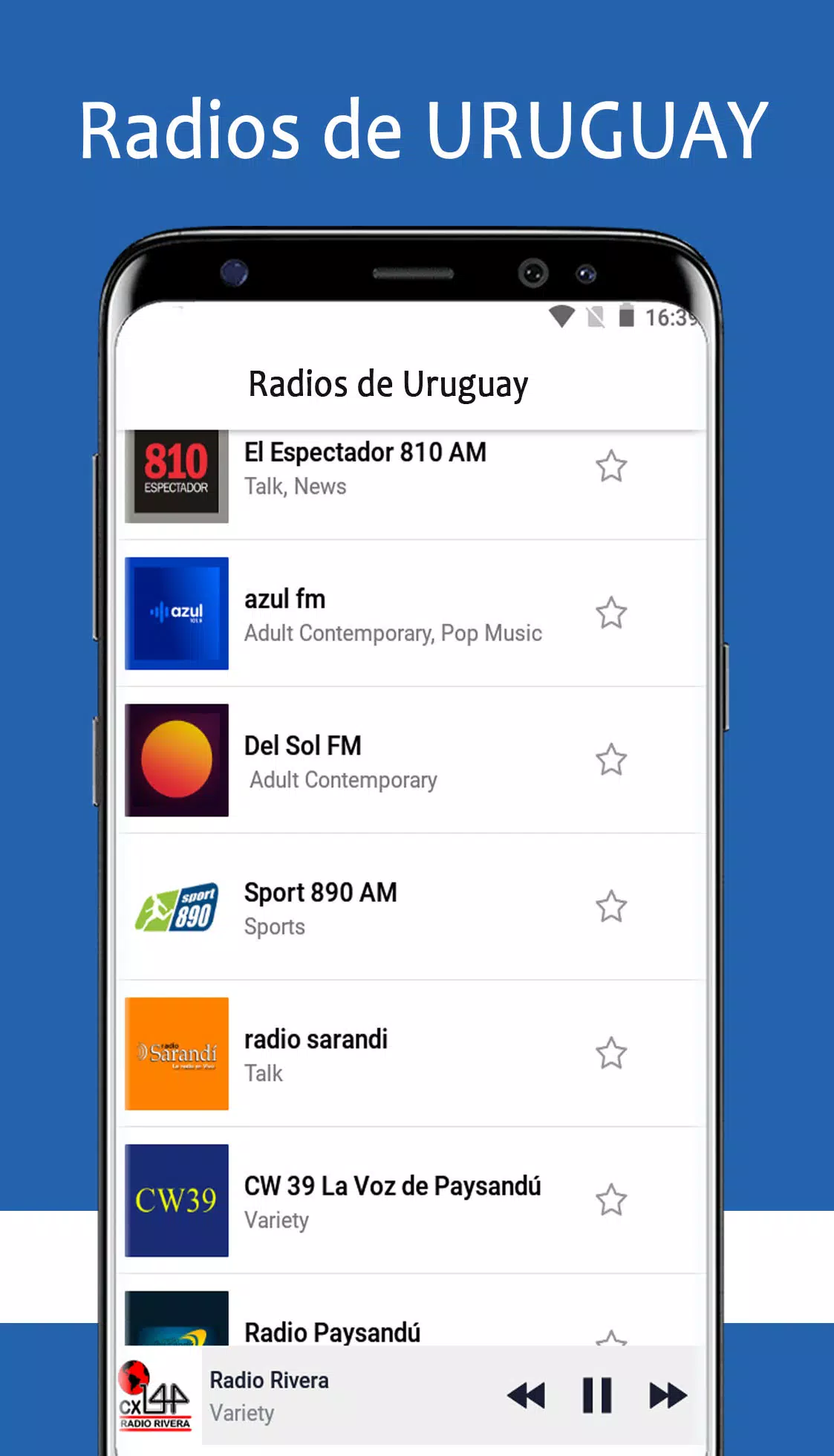 Descarga de APK de Radios de Uruguay Gratis para Android