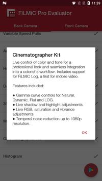 FiLMiC Pro Evaluator 截图 2