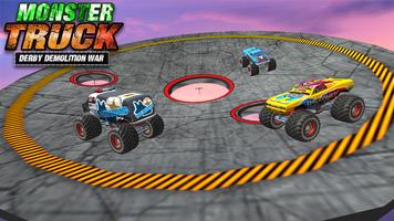 Demolition Derby Whirlpool Monster Car Crash Race ภาพหน้าจอ 1