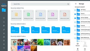 File Explorer File Manager Plakat