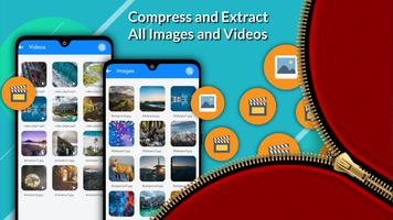 Zip Unzip Manager-All Files Compressor App poster