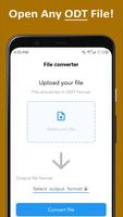 ODT File Converter to PDF/DOCX capture d'écran 2