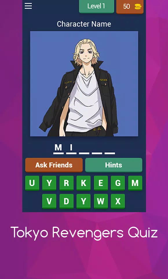 Tokyo Revengers Anime Quiz APK pour Android Télécharger