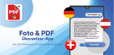 Foto- und PDF-Übersetzer-App