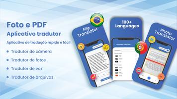App tradutor de fotos e PDF Cartaz