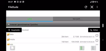 Dateimanager Deutsch  FileDude